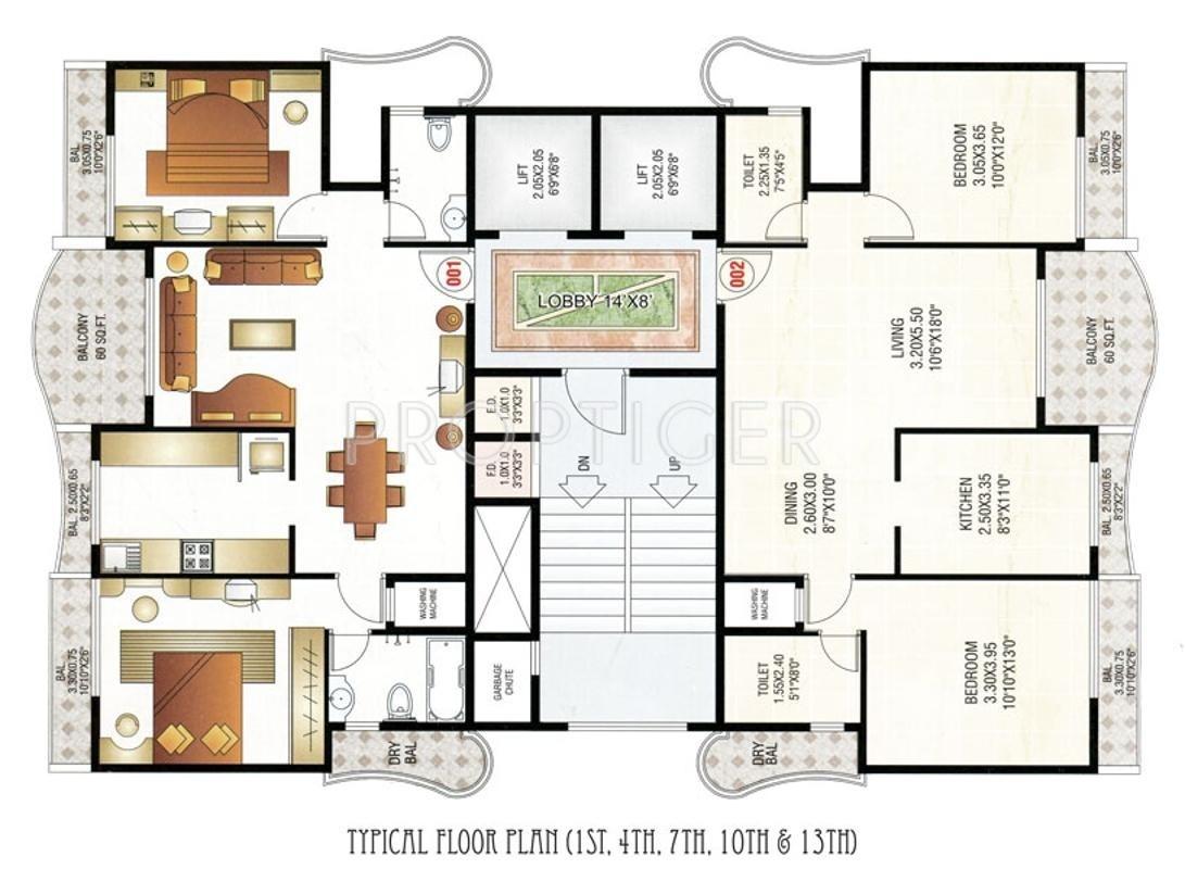 Images for Cluster Plan of Akshar Siddhi Heights