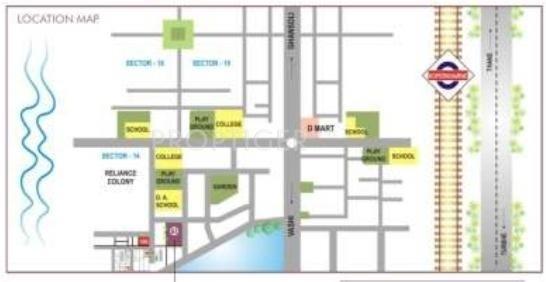Sunny Buildtech Orchid Residency Location Plan