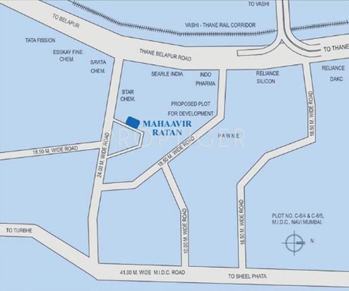 Images for Location Plan of Mahaavir Universal Ratan