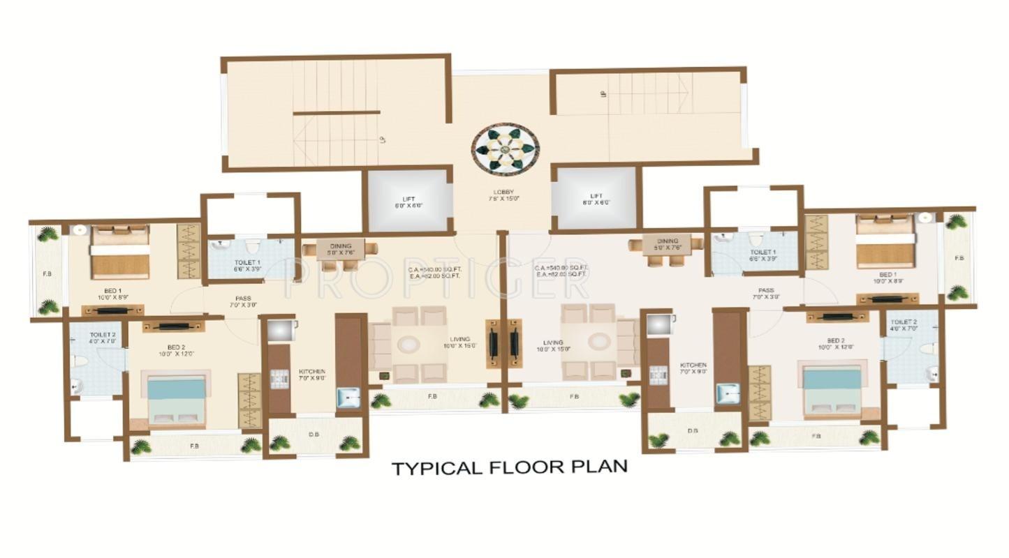 Images for Cluster Plan of Saaga Rajyog CHS