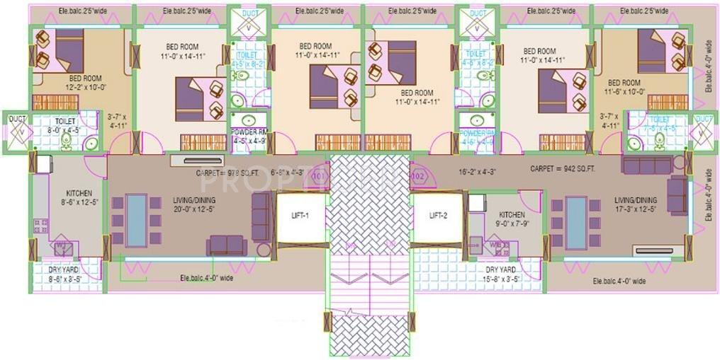 Images for Cluster Plan of Shree Krishna Habitat