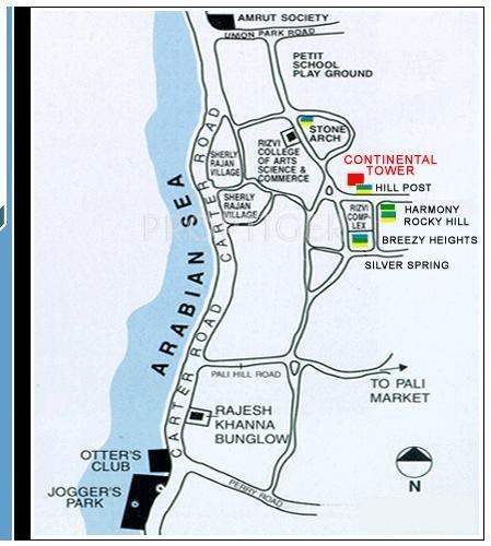 Images for Location Plan of Rizvi Continental Tower