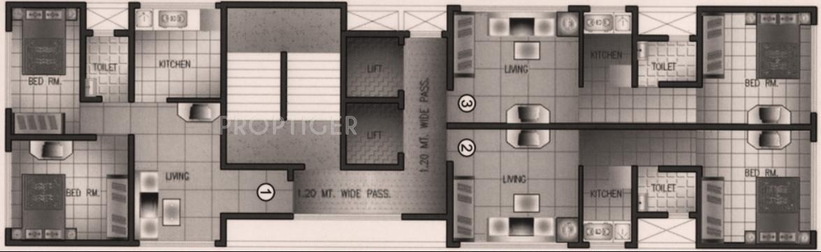 Images for Cluster Plan of Naminath Tower