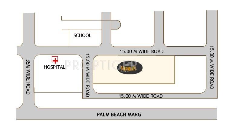 Images for Location Plan of National Meridian Apartments