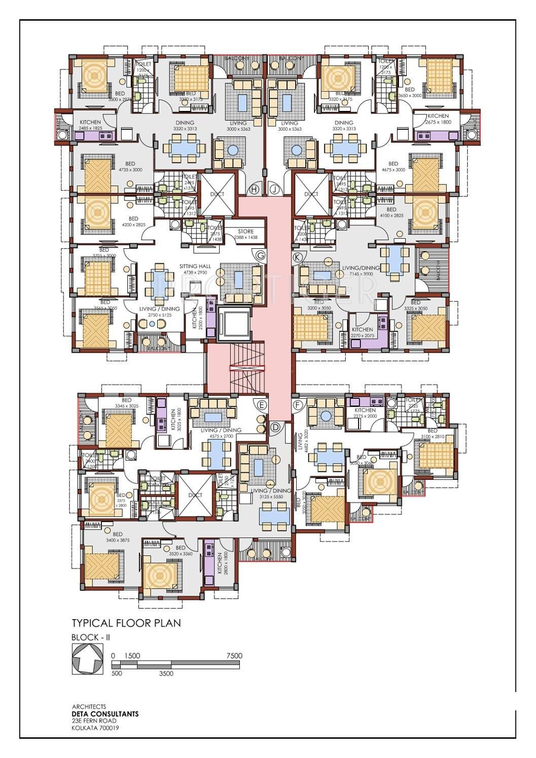 Images for Cluster Plan of Paradise Nirmala Residency