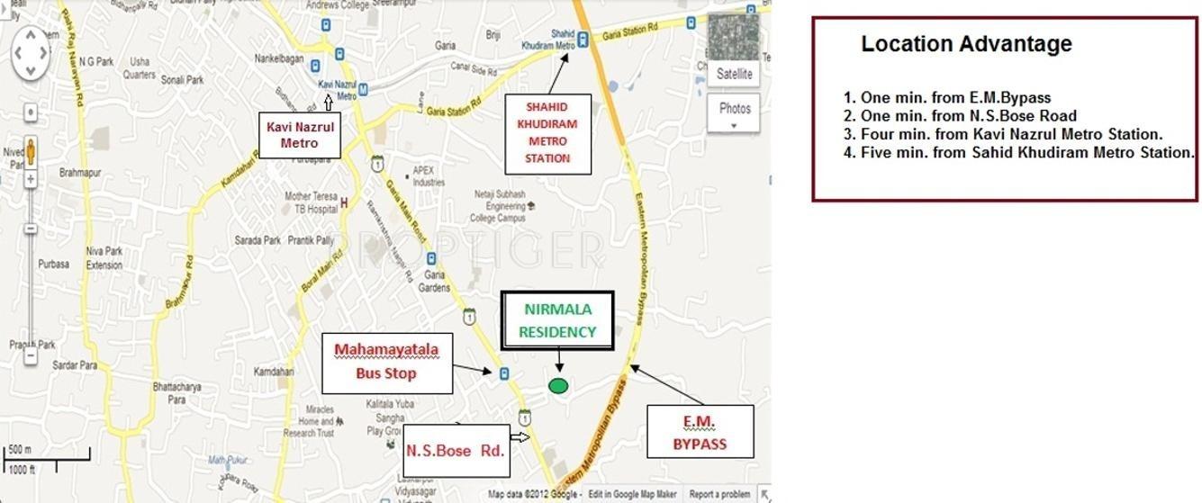Images for Location Plan of Paradise Nirmala Residency