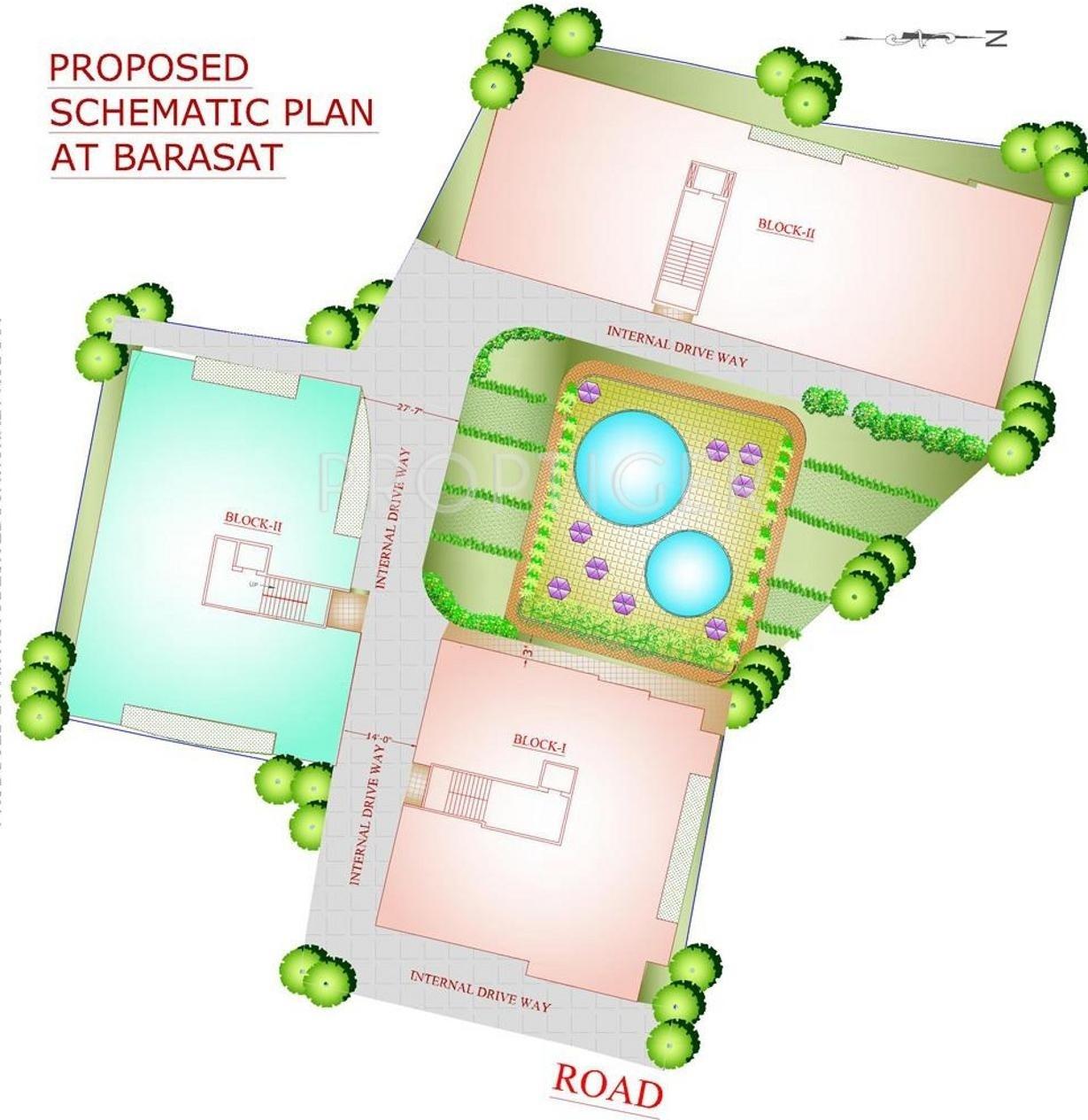 Images for Site Plan of Perfect Abanti Nihar