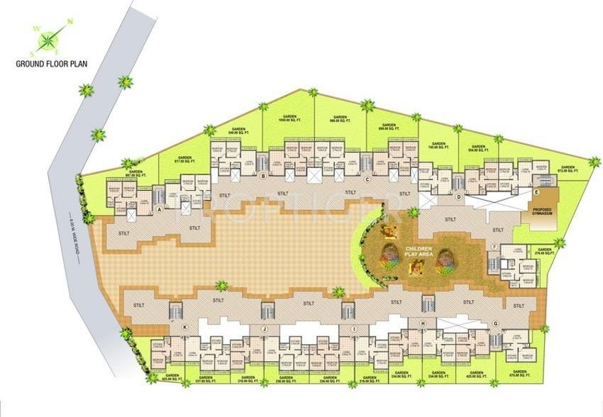  royal-palms Tower A Cluster Plan