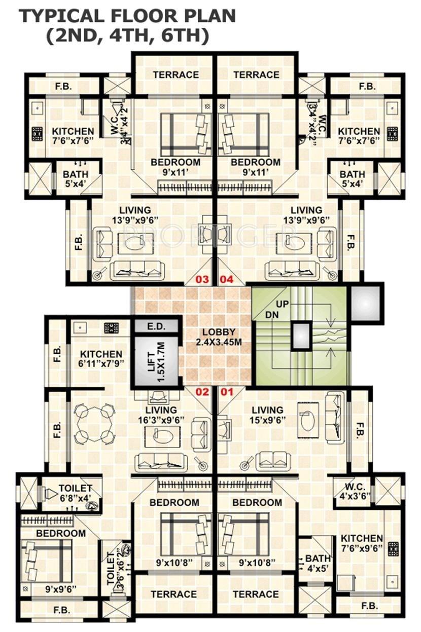 Images for Cluster Plan of Townscape Akansha