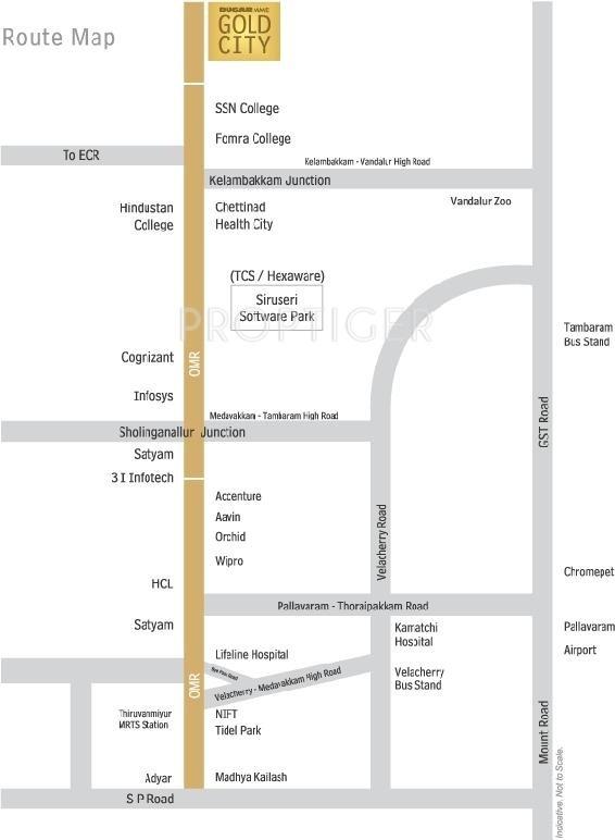 Images for Location Plan of Dugar Homes Gold City