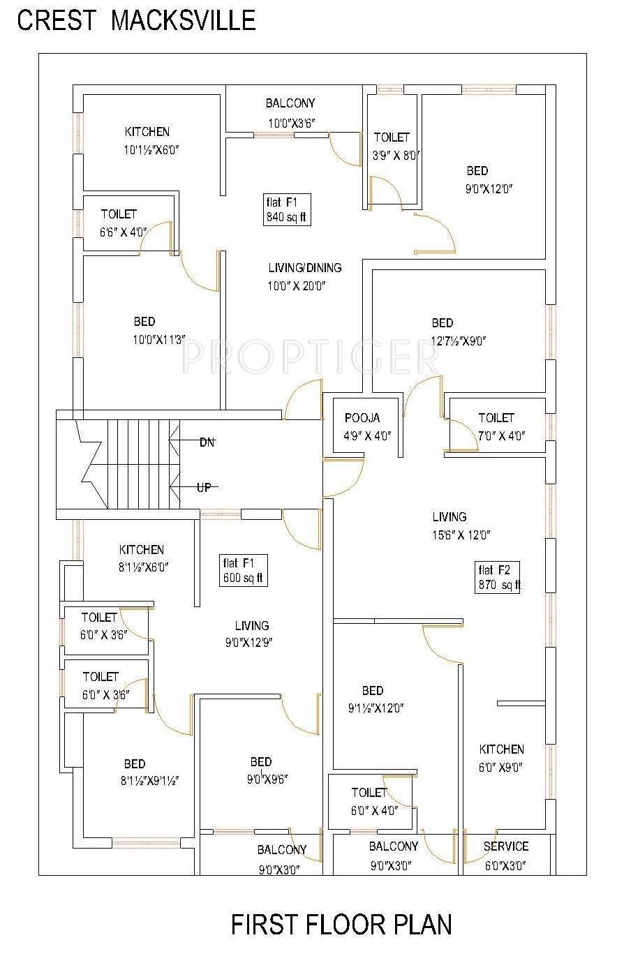 Images for Cluster Plan of Crest Homes Crest Macksville