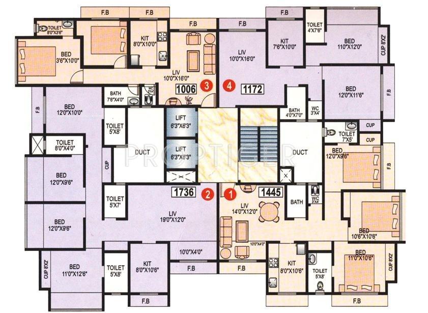 Images for Cluster Plan of Kohinoor Group Royal Residency Park