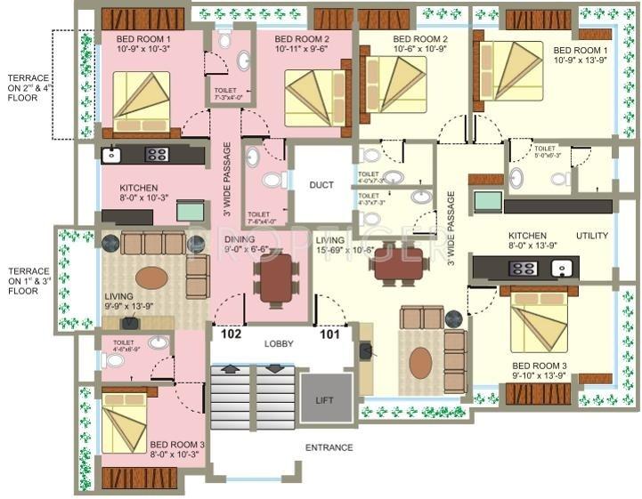 Images for Cluster Plan of Kashish Om Residency