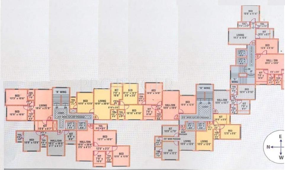 Images for Cluster Plan of Deepak Developers Daffodils