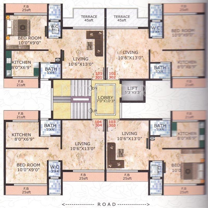 Images for Cluster Plan of Oasis Nest