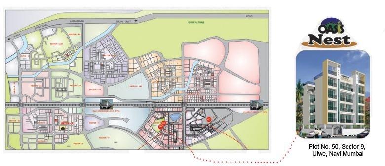 Oasis Builders Nest Location Plan
