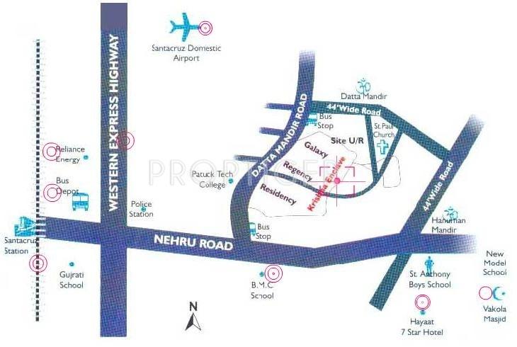 Images for Location Plan of Asha Krishna Enclave