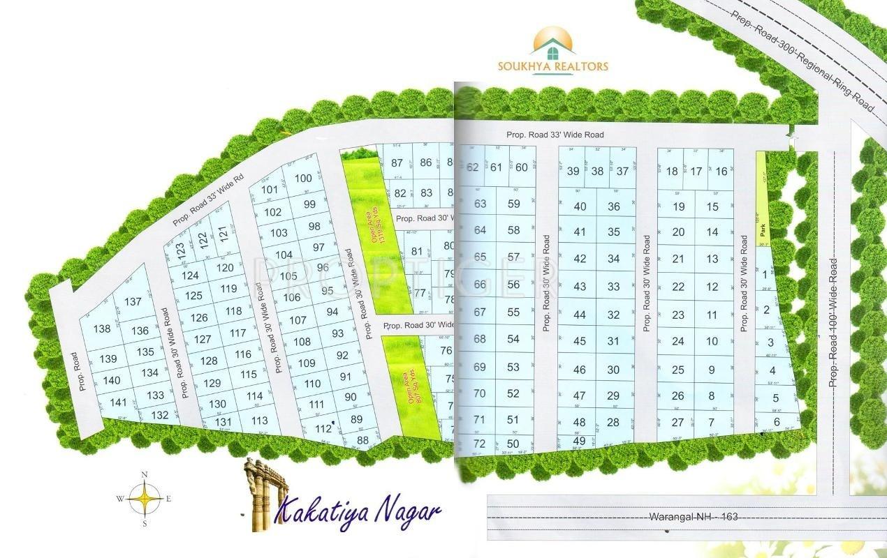 Images for Site Plan of Soukhya Kakatiya Nagar II