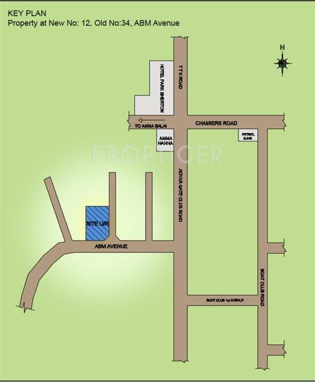 Images for Location Plan of Chaitanya Expressions