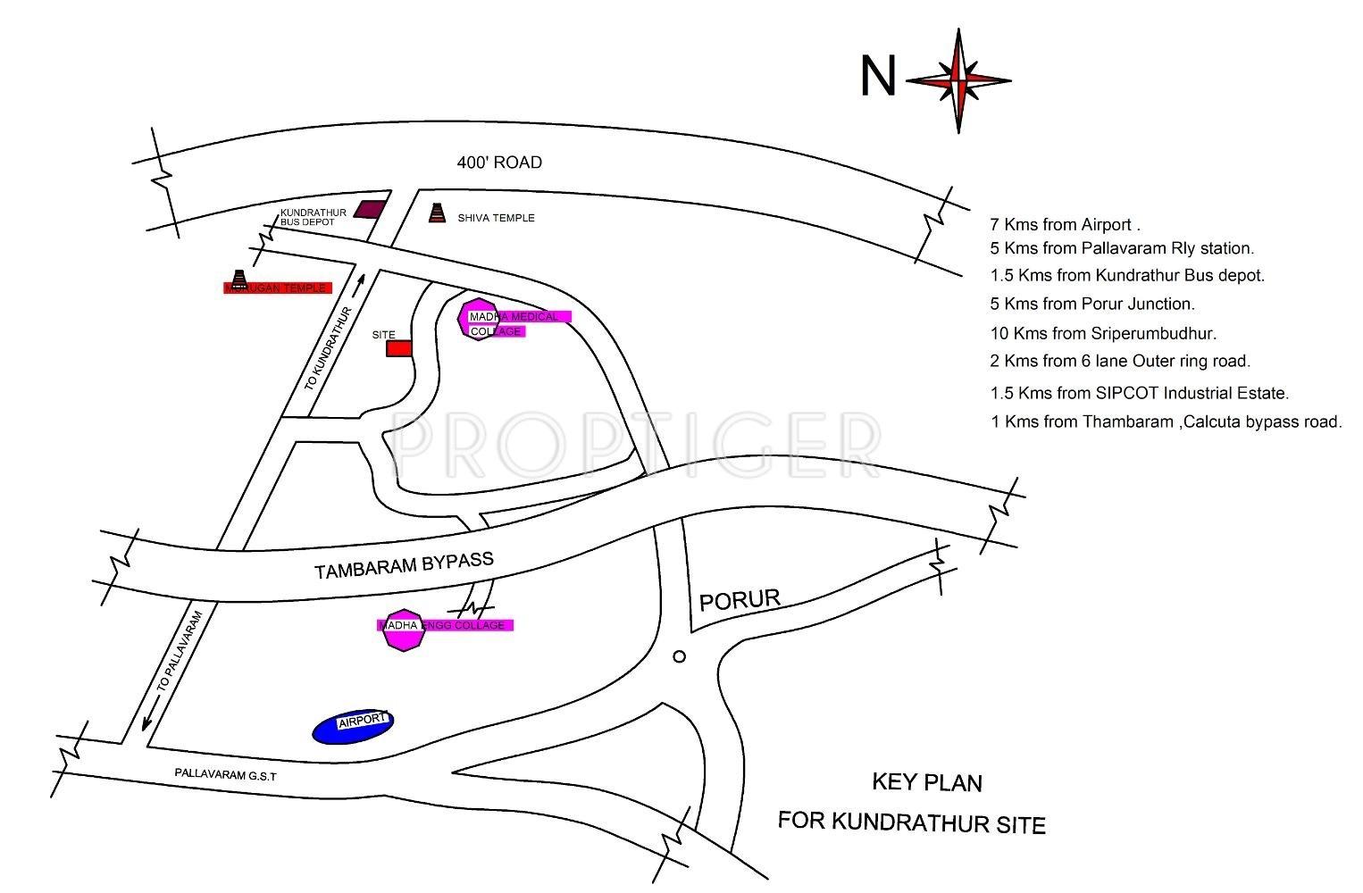 Images for Location Plan of Sri Aadharsh Villa