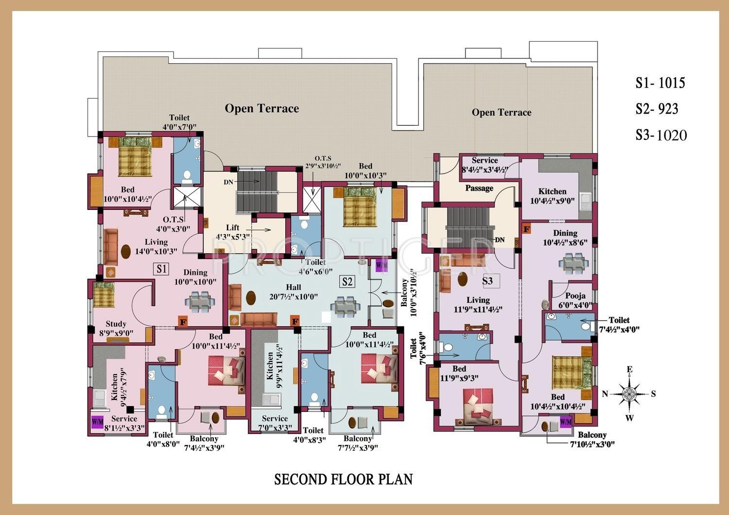 Images for Cluster Plan of Rajus Lake View