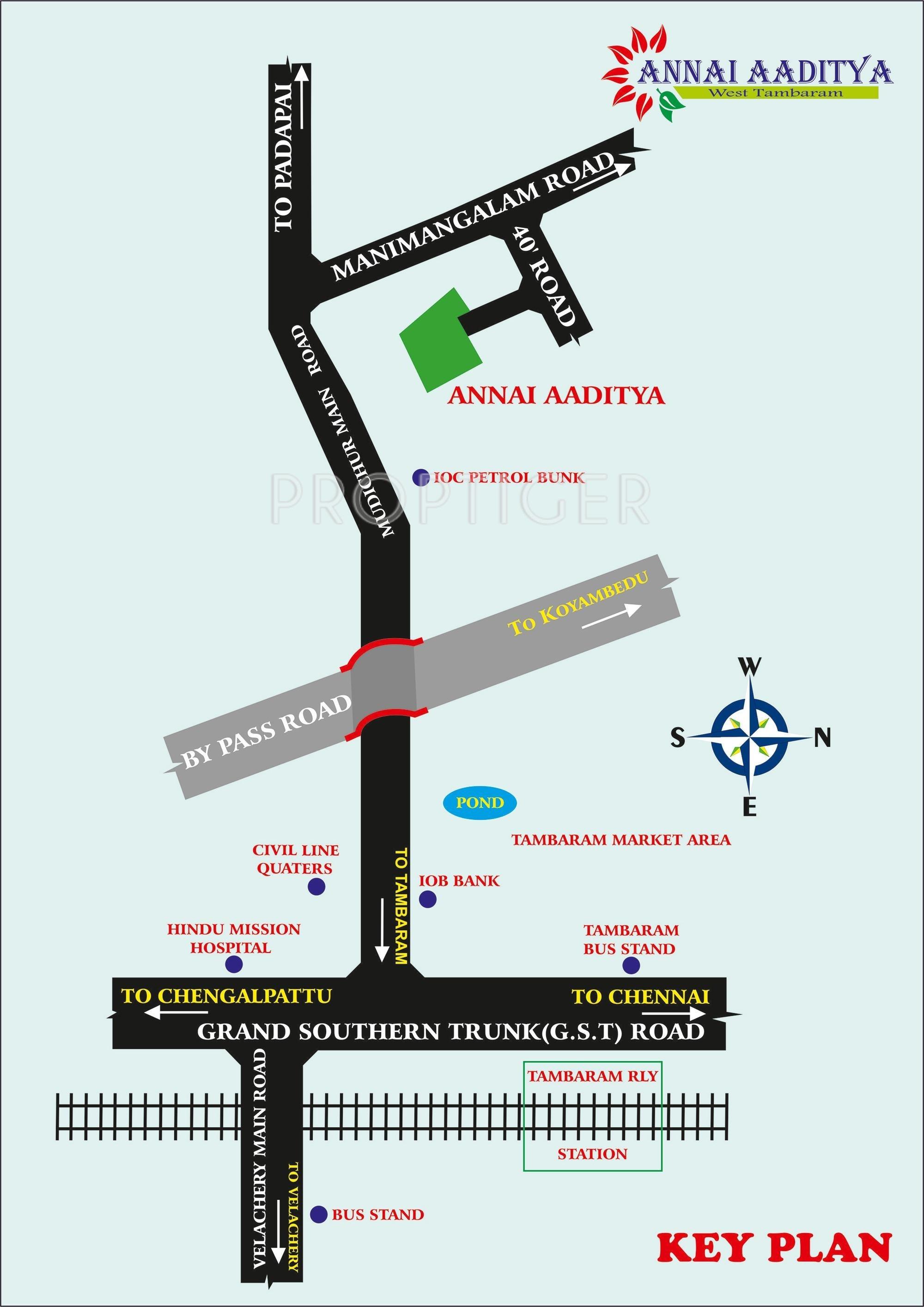 Images for Location Plan of Annai Aaditya