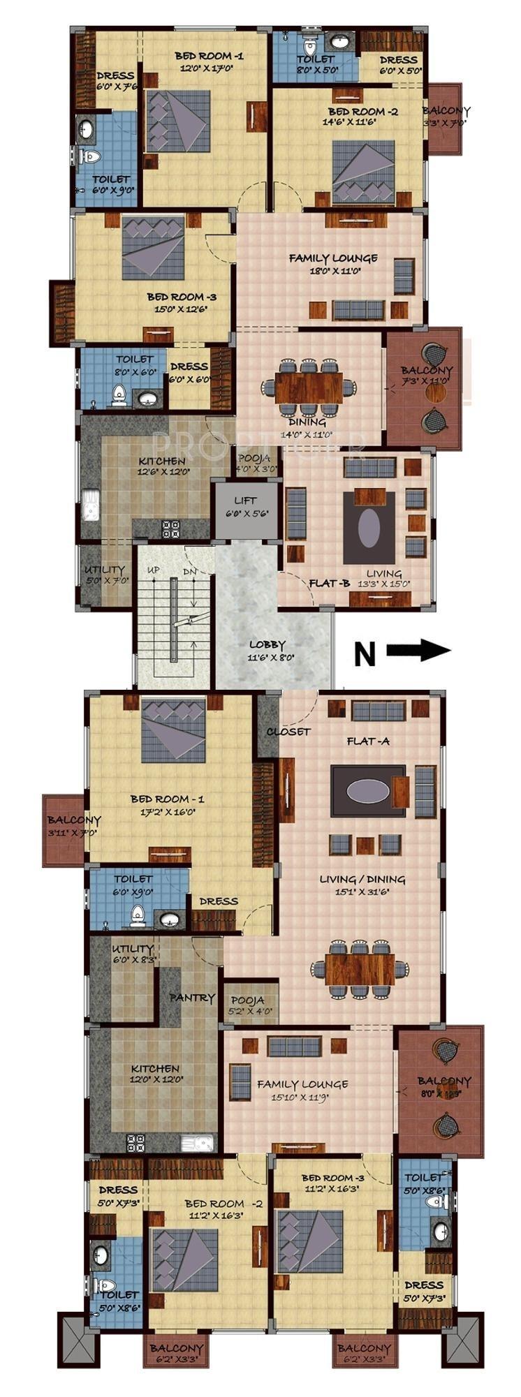 Images for Cluster Plan of Sumanth Sreshta Nirmal