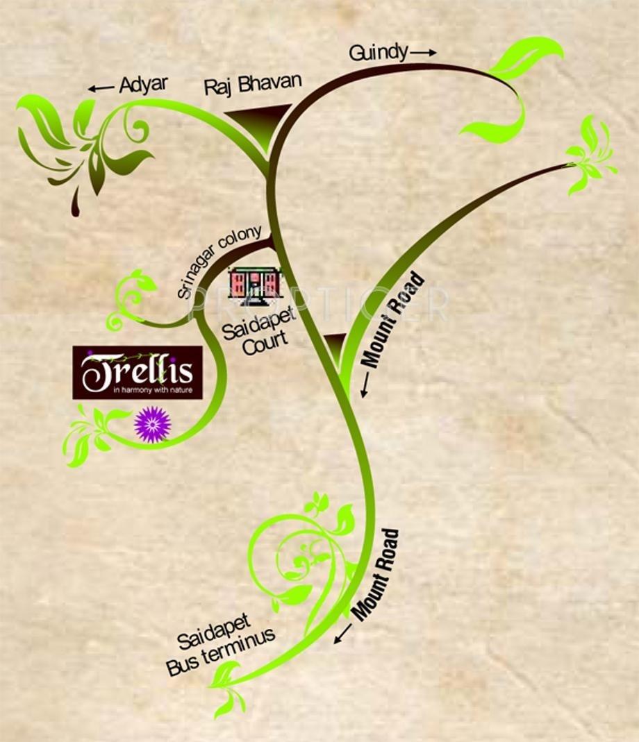 Images for Location Plan of Shree Foundations Trellis