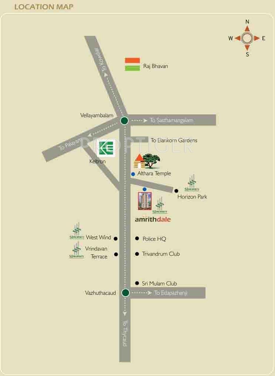 Images for Location Plan of SI Amrith Dale Apartments