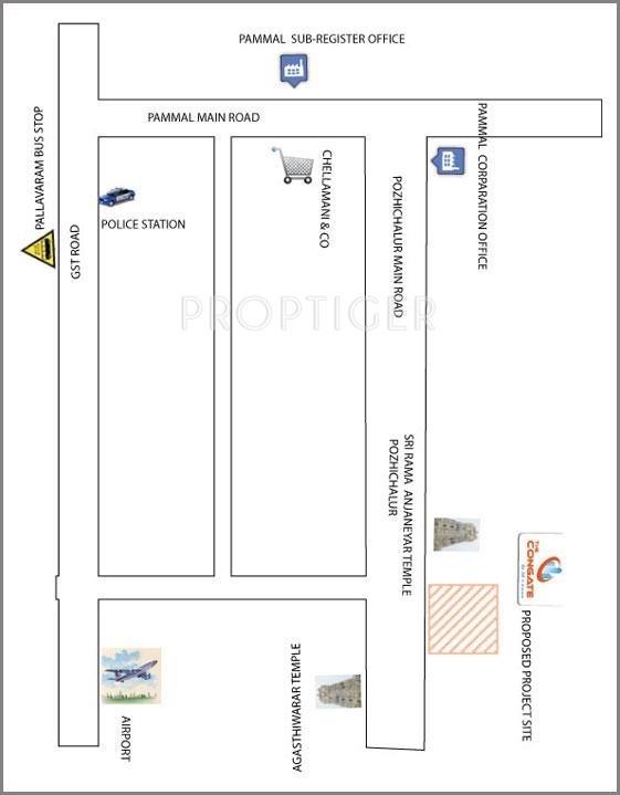 Images for Location Plan of Congate Pozhichalur