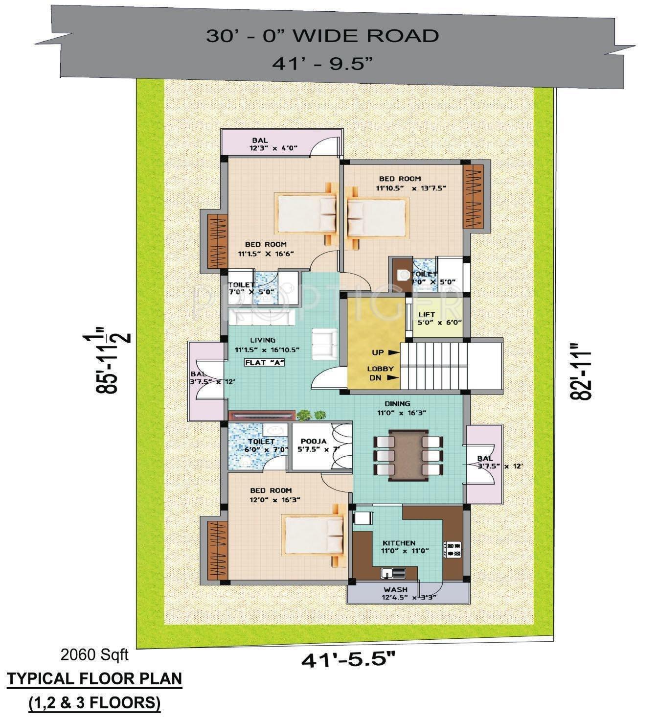 Images for Cluster Plan of Swathi Builders Sita