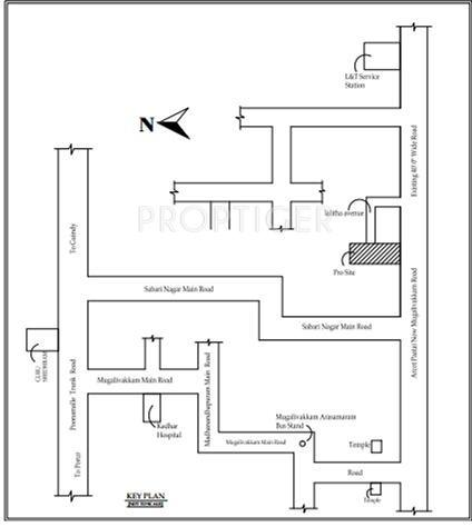Images for Location Plan of Priya Constructions Mugalivakkam