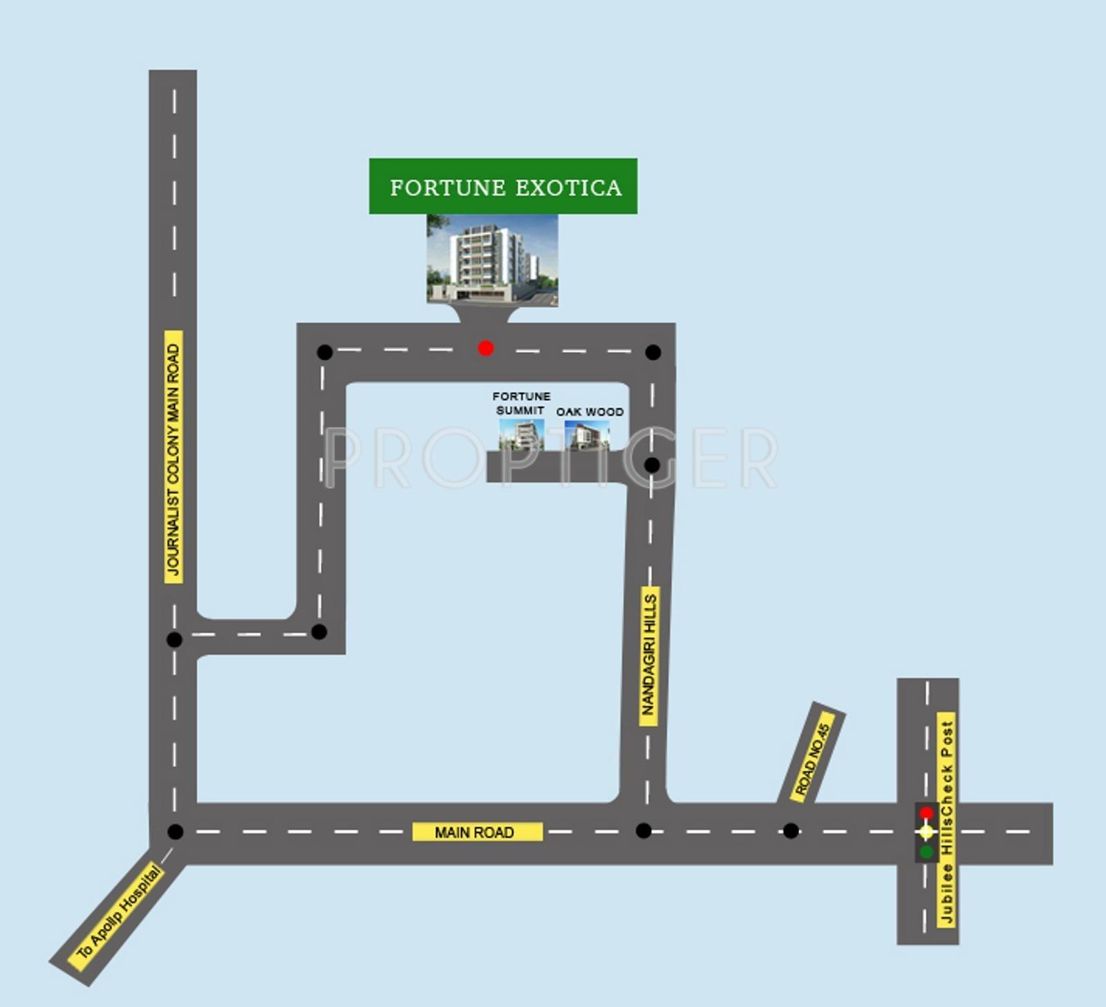 Images for Location Plan of Sri Fortune Exotica