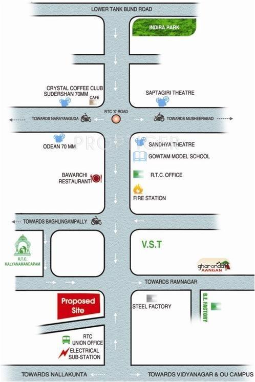Images for Location Plan of Gharonda Chamundi