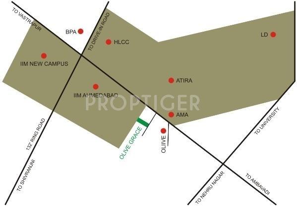 Olive Group Grace Location Plan