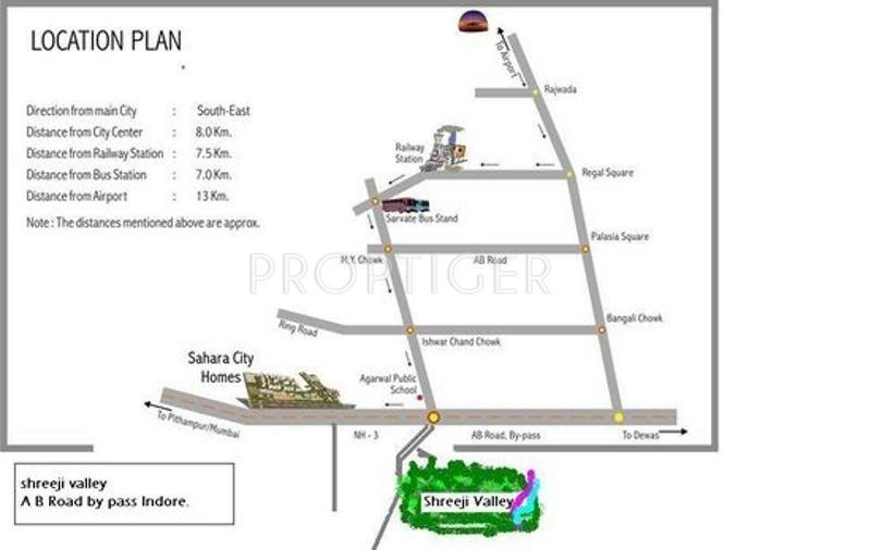 Images for Location Plan of Surya Shreeji Valley
