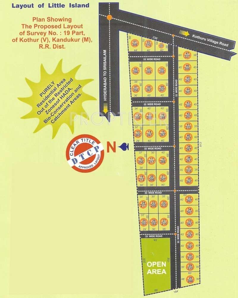 Images for Site Plan of Rishi Little Island