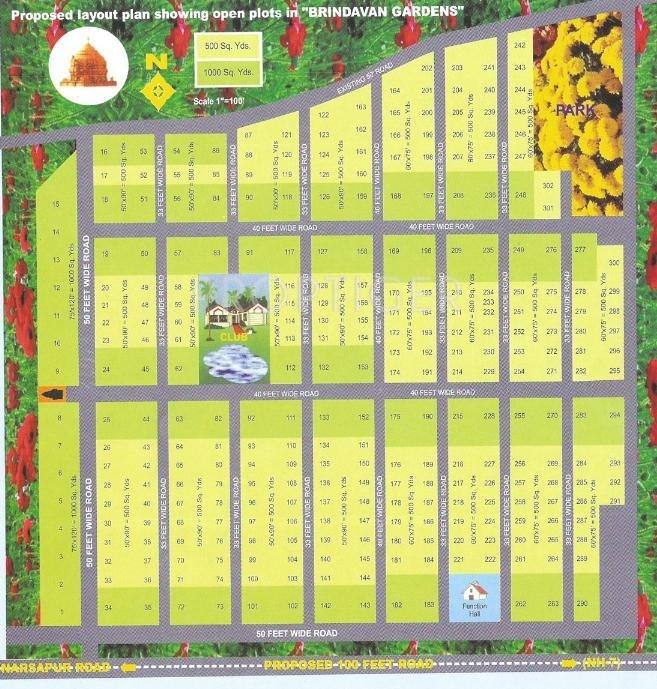 Images for Site Plan of Rishi Brindavan Fantasy