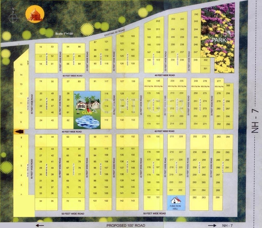 Images for Site Plan of Rishi Brindavan Gardens