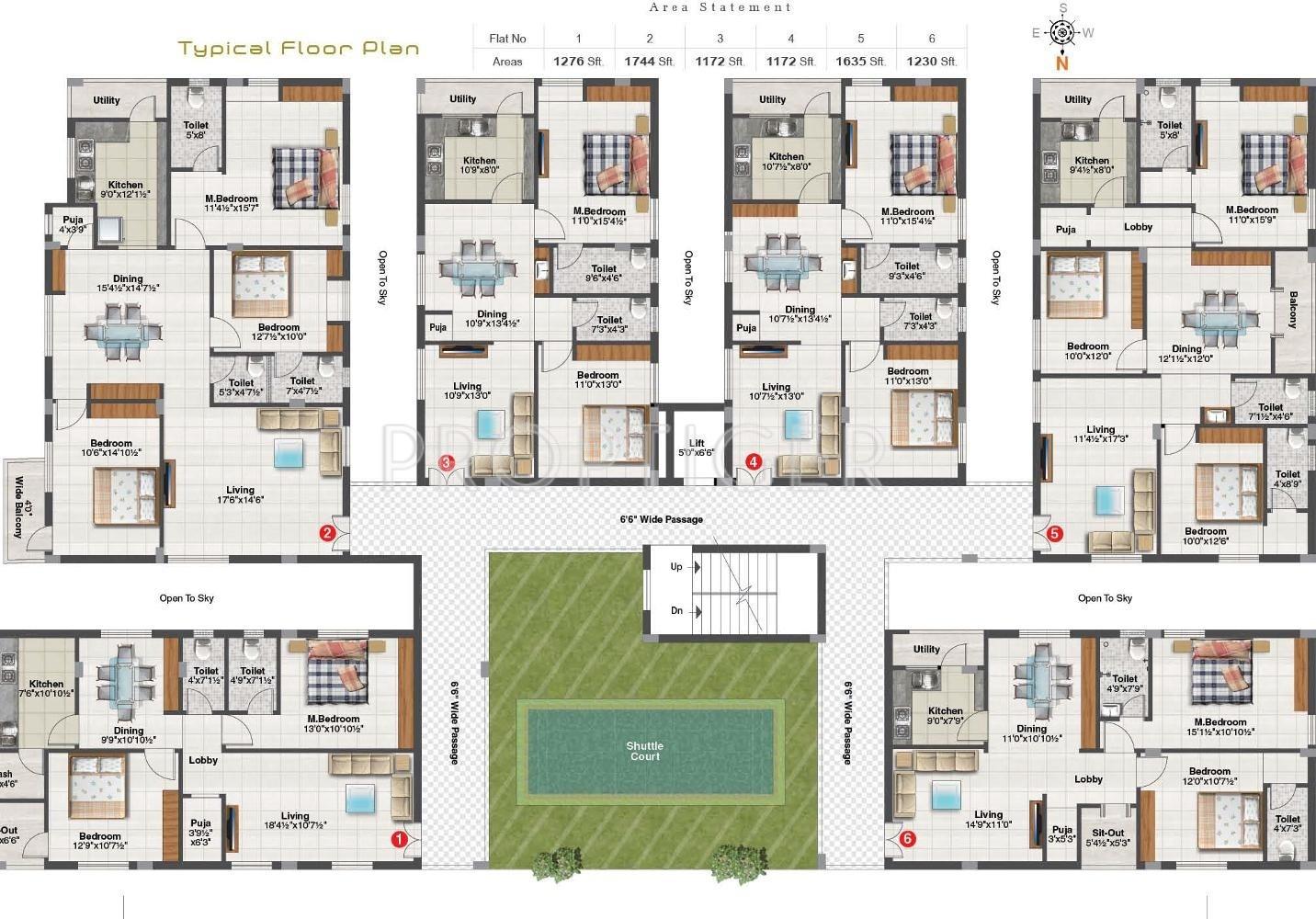 Images for Cluster Plan of Ace Ventures Ratna Pearl
