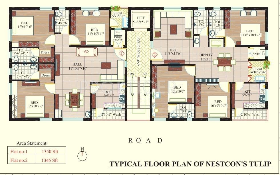 Images for Cluster Plan of Nestcon Tulip