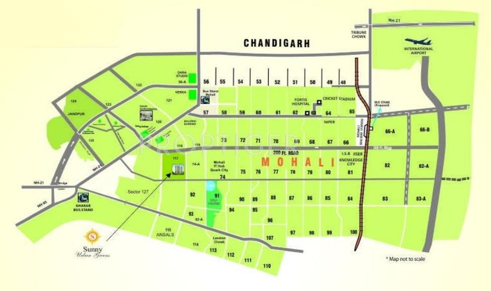 Images for Location Plan of Bajwa Sunny Urban Greens