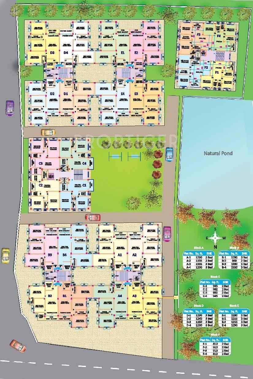 Images for Cluster Plan of Anushka Infrastructure Southern Nook