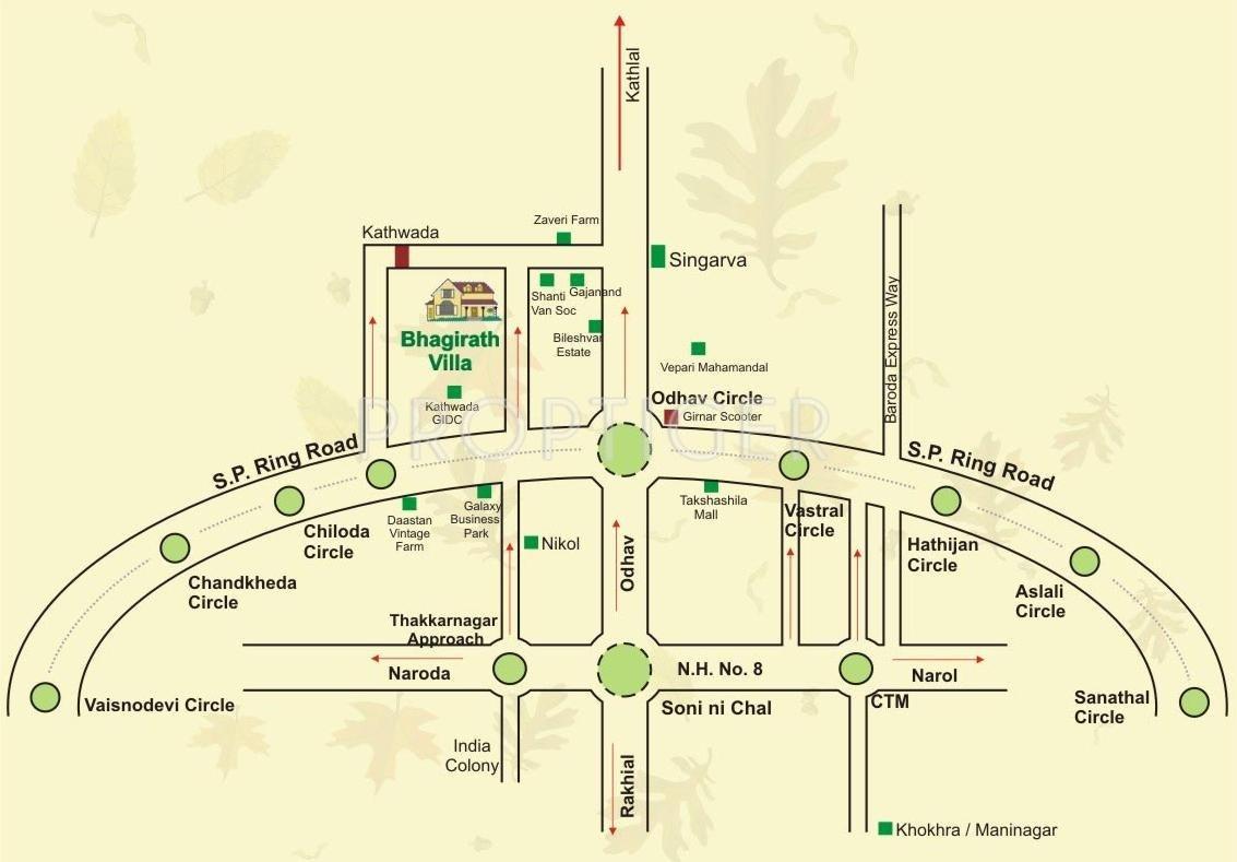 Images for Location Plan of Bhagirath Group Bhagirath Villa