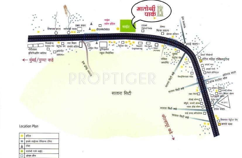 Images for Location Plan of Matoshree Matoshree Park Villa