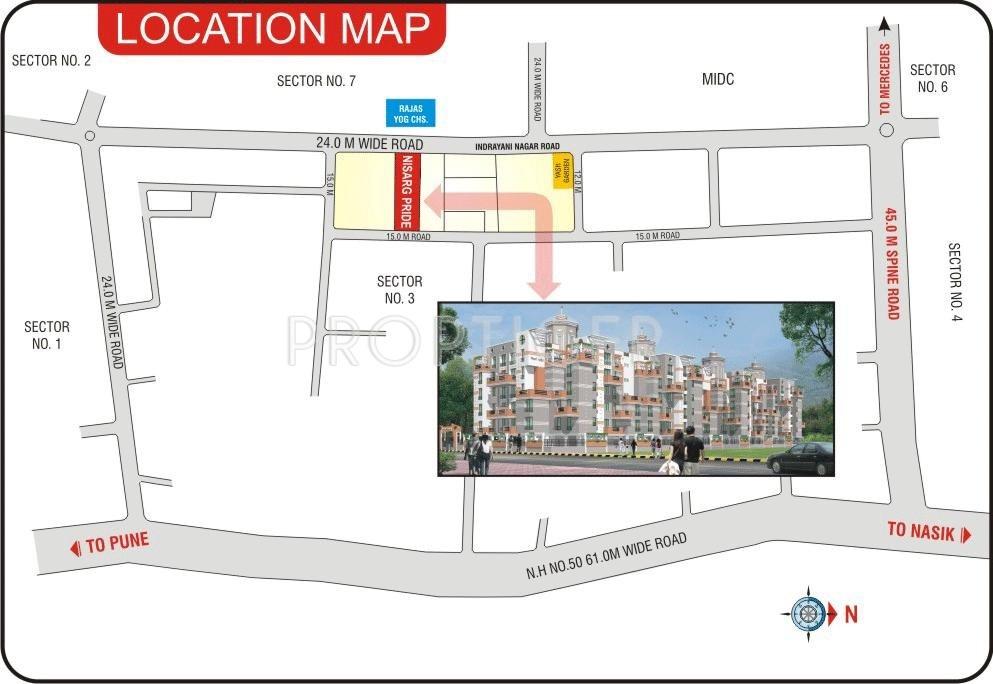 Images for Location Plan of Nisarg Pride