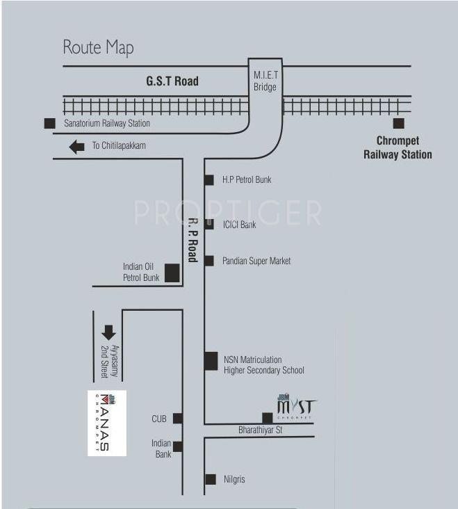 Images for Location Plan of JBM MANAS