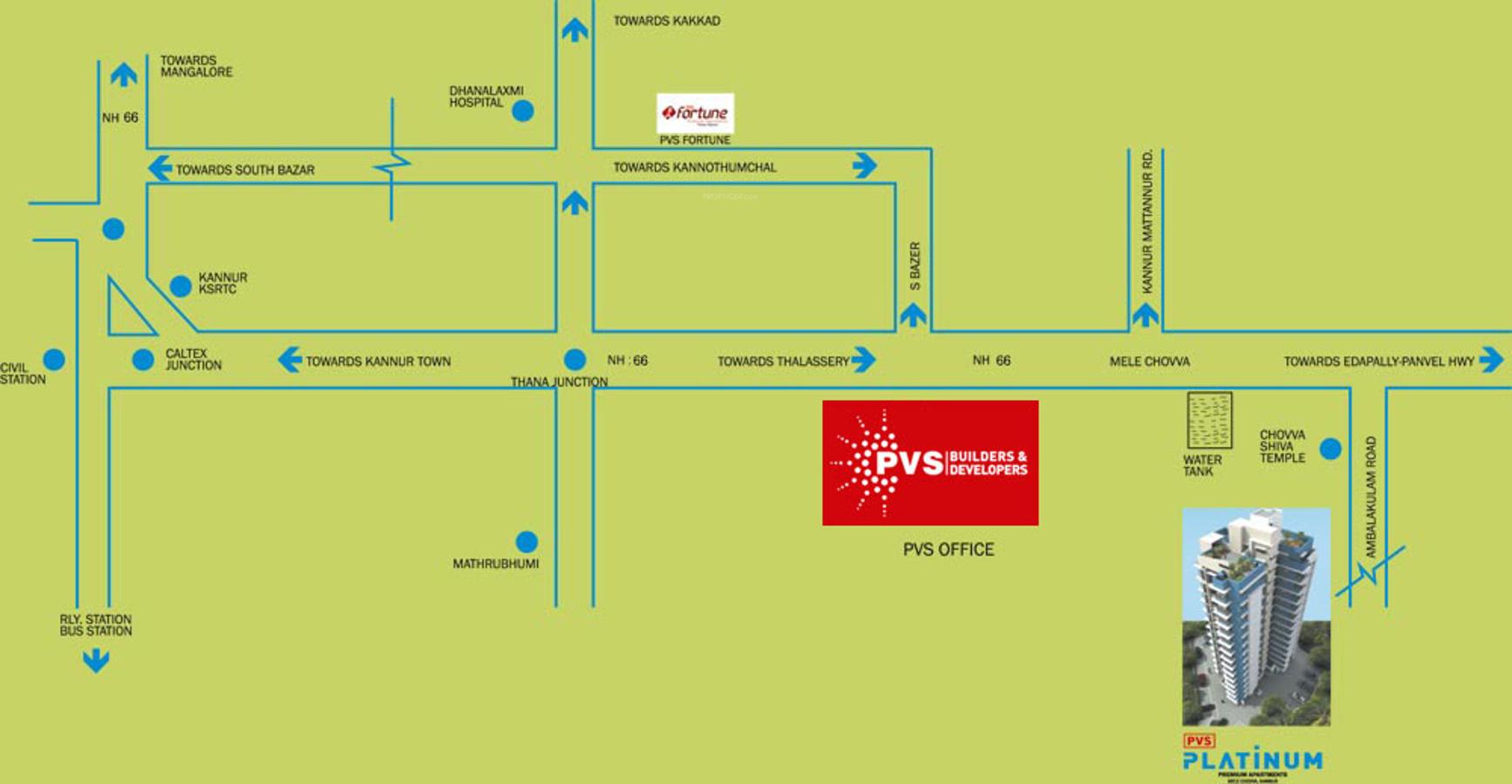Images for Location Plan of PVS Builders And Developers Platinum
