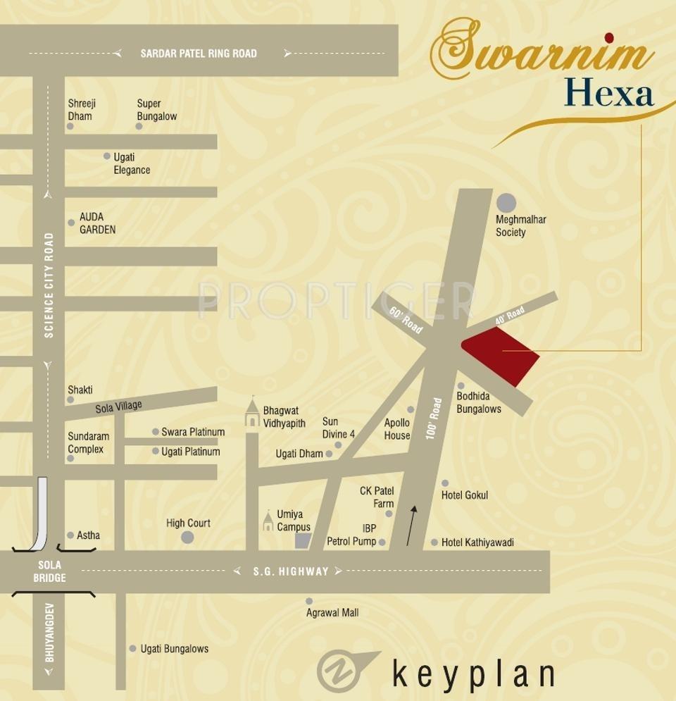 Images for Location Plan of Golden Swarnim Hexa