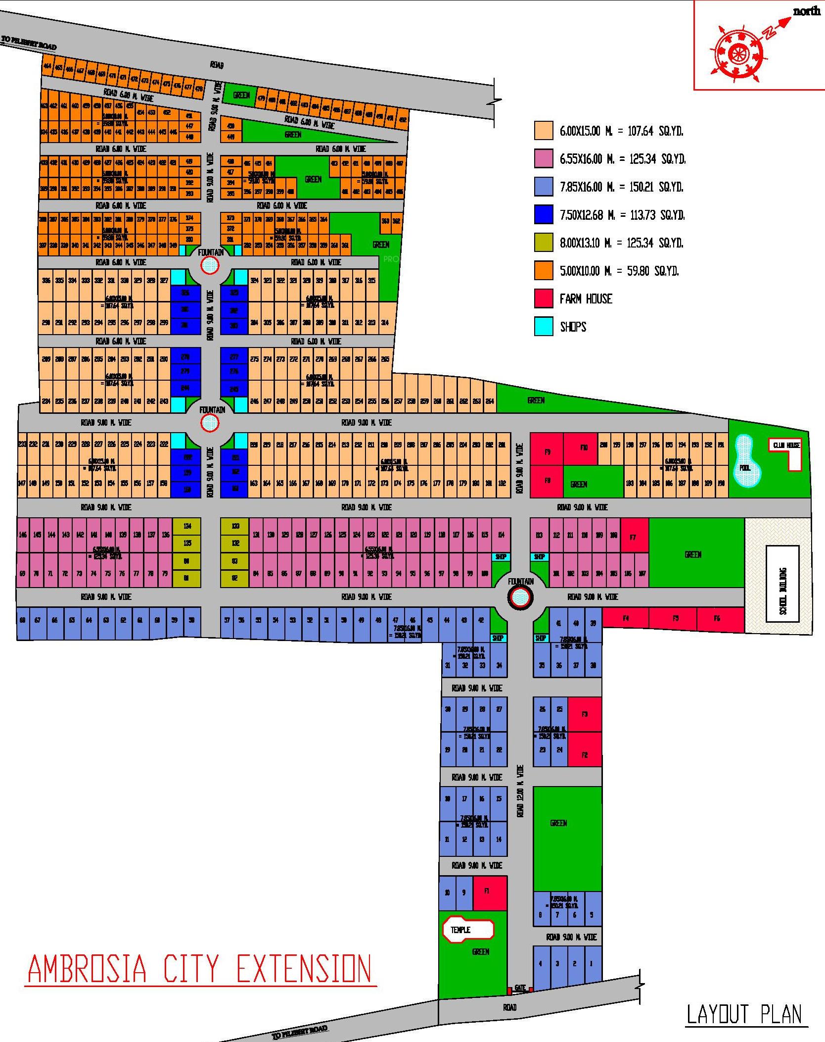 Images for Layout Plan of Ambrosia Infraheight Pvt Ltd Ambrosia City Extention